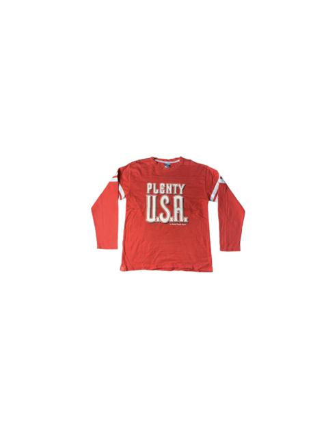 Other Designers Vintage - Vintage Plenty Tough Sport USA Tee Long Sleeve