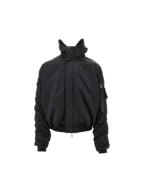 ALPHA INDUSTRIES Alpha Industries N-2b Base UV Hooded Bomber Jacket Black