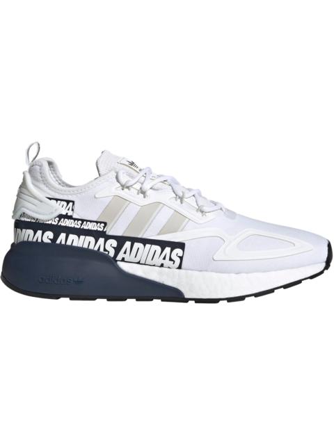 adidas adidas ZX 2K Boost Bold Logo Graphic White Navy