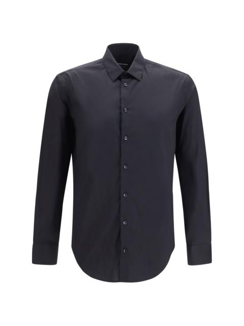 GIORGIO ARMANI Giorgio Armani Men Shirt Slim Fit In Stretch Cotton Poplin