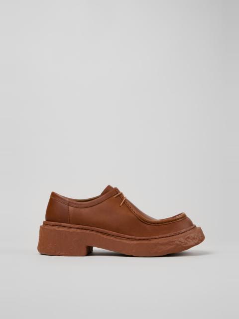 CAMPERLAB Brown Leather Lace-Up Shoes