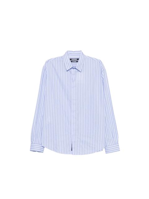 JACQUEMUS Jacquemus Blue Shirts Men
