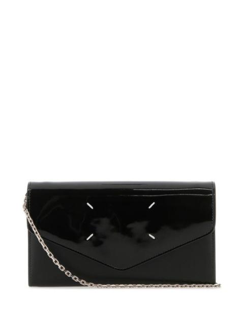 Maison Margiela Woman Black Leather Wallet