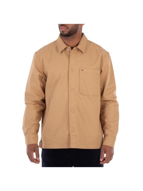 Other Designers Tommy Hilfiger Twill Relaxed Fit Shirt Jacket