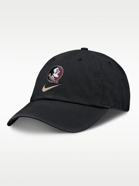 Nike Florida State Primetime Club Men's Nike College Adjustable Hat