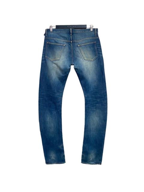 Other Designers Japanese Brand WjK DN40 Denim Curve Distressed Jeans