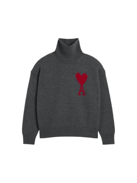 AMI Paris Ami Paris Grey Sweaters & Knitwear - Jumpers Men