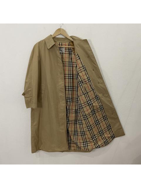 Other Designers Vintage - Vintage 90s Burberry’s Prorsum Nova Check Trench Coat