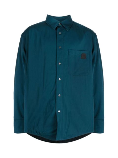 Lanvin BOX-PLEAT LONG-SLEEVED SHIRT