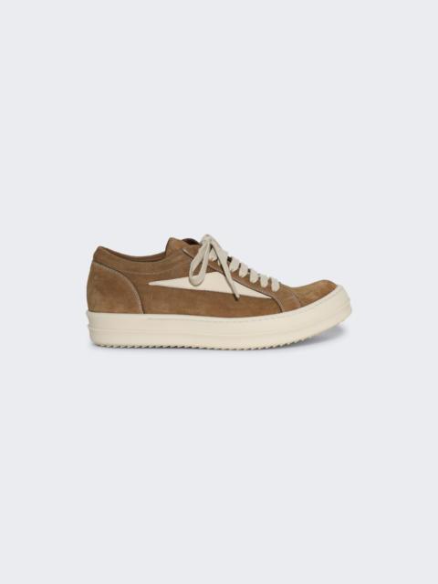 Rick Owens Temple Vintage Sneakers Sumi Brown