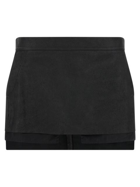 Rick Owens Rick Owens Women 'Fog Cutdff' Mini Skirt