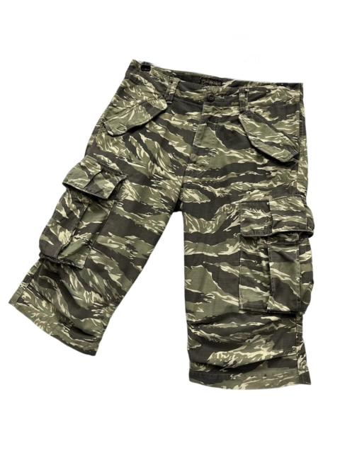Other Designers Comme des Garcons × Pherrow's - 🔥Vintage 90’s PHERROWS Tiger Stripes Slim Fit Cargo Shorts