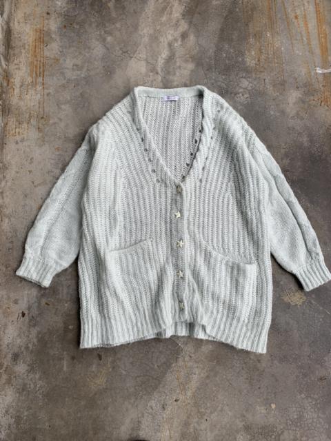 Other Designers Cardigan - JapaneseBrand Eyphen Mohair Cardigan Oversize Jacket