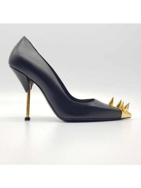 Alexander McQueen Punk Spike leather pumps