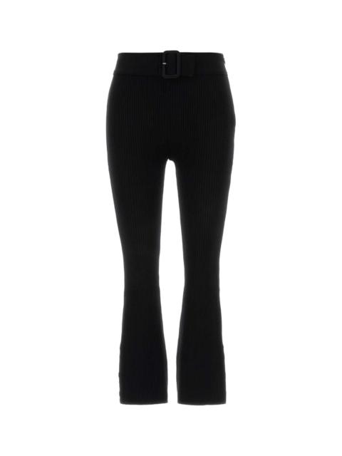 courrèges Courreges Women Capri Rib Knit Pants