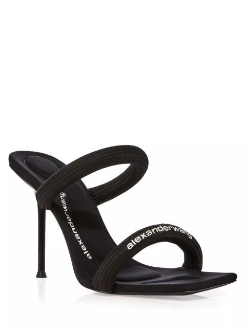 Alexander Wang Women's Julie Tubular Webbing High Heel Sandals