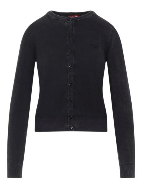 Diesel Diesel Button-fastening Logo-embroidered Cardigan