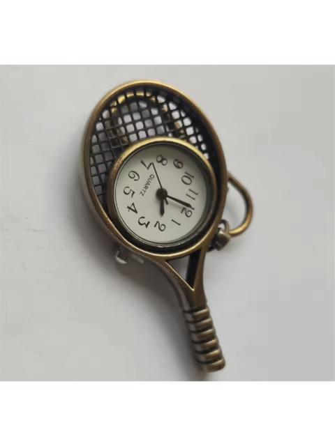Other Designers Jewelry - Retro Style Bronze Tennis Keychain Watch