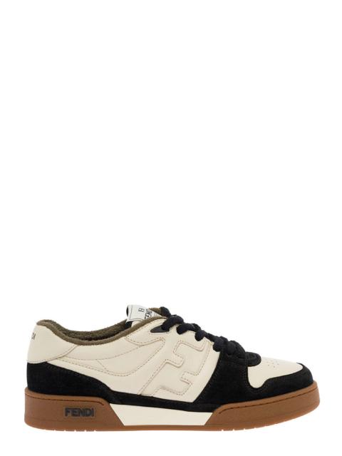 FENDI Fendi Men Fendi Man's Low Top Black Suede Sneakers