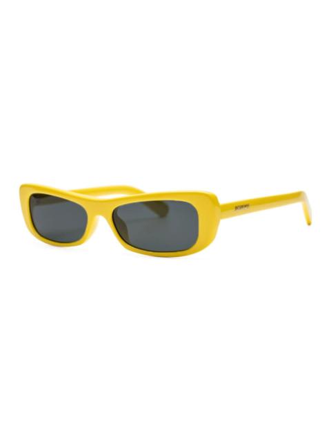 JACQUEMUS Jacquemus Ladies Black Rectangular Sunglasses JAC/55 ?5