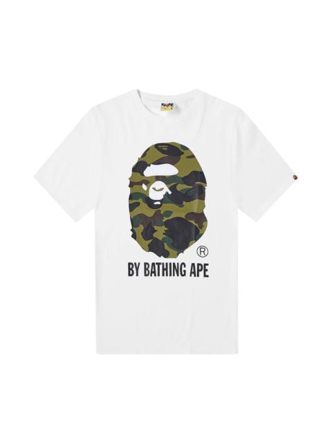 A BATHING APE® BAPE 1st Camo By Bathing Ape Tee 'White/Green'