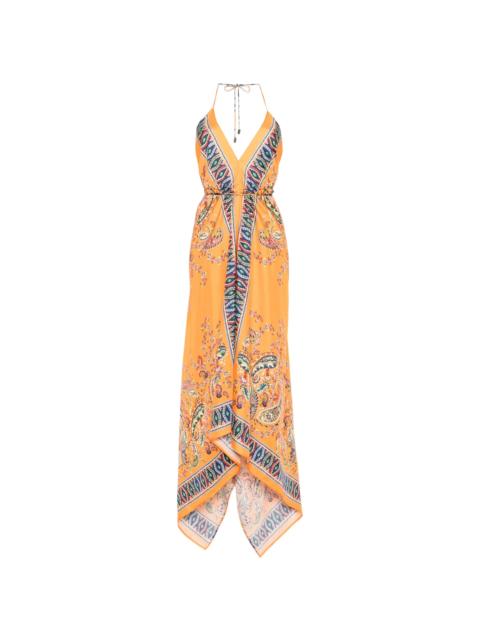 Etro Etro Paisley Halter Midi Dress
