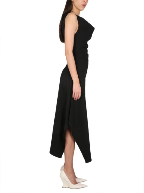 Bottega Veneta Bottega Veneta Women Asymmetrical Midi Dress