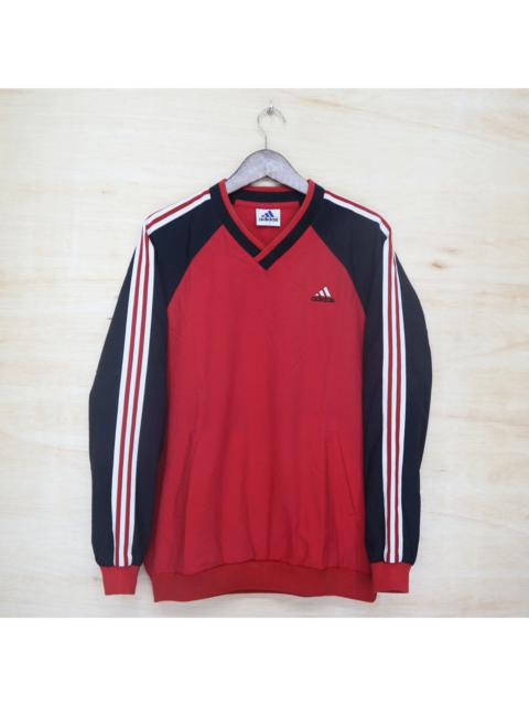 adidas Vintage 90s ADIDAS Japan Descente Mini Logo Embroidered Longsleeve Windbreaker Made In Japan