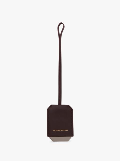 Victoria Beckham Mirror Charm In Burgundy