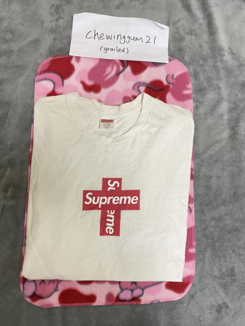 Supreme Supreme Cross Box Logo Bogo Tee T-shirt