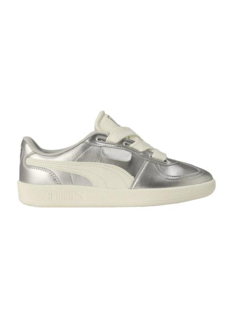 Wmns Palermo Wide Lace 'Metallic - Silver Warm White'