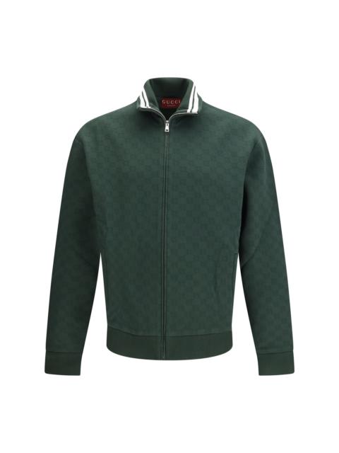 GUCCI Gucci Gg Technical Jersey Zip Jacket