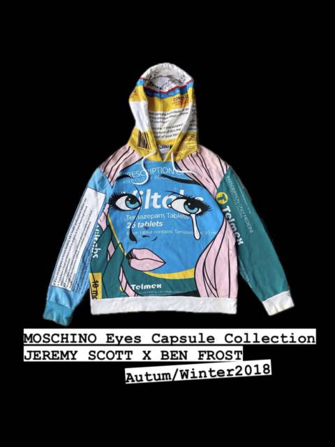 Moschino hoodie🔥BEN FROST For MOSCHINO x JEREMY SCOTT AW18 multicolor