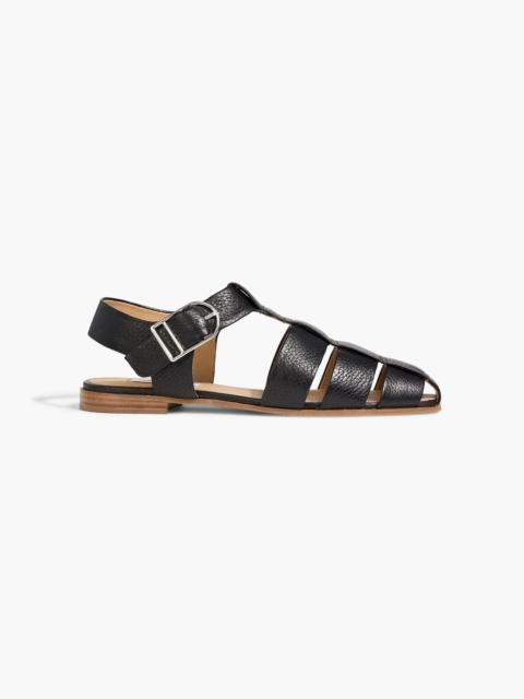 GABRIELA HEARST Lynn pebbled-leather sandals