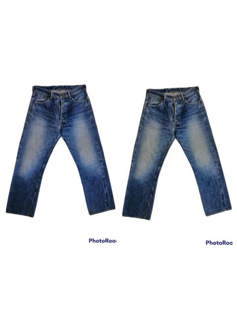 Other Designers Vintage - AWESOME RARE FADED DOUBLEWORKS INDIGO BLUE DENIM JEANS