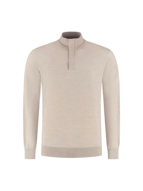half-zip jumper