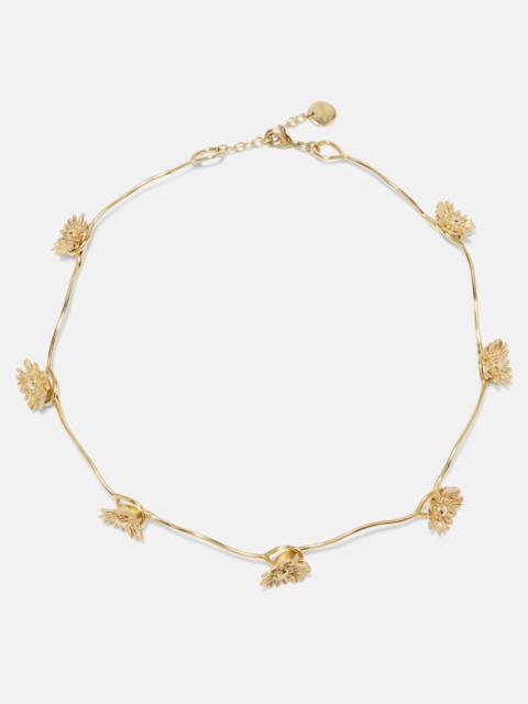 ALÉMAIS Team Spirit gold-plated chain necklace