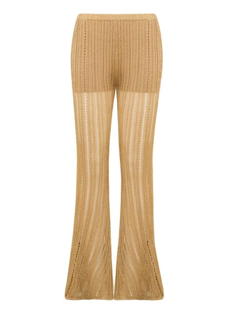 Zimmermann REBELLION METALLIC PANT