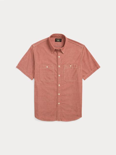 RRL by Ralph Lauren Selvedge-Detailed Chambray Workshirt