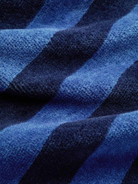 Derek Rose Men's Bathrobe Aston 36 Terry Cotton Navy
