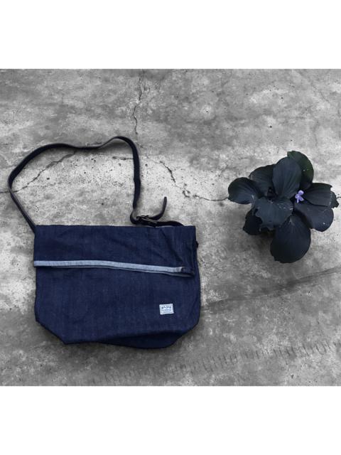Other Designers Vintage - Blue Blue Japan x HR Market Indigo Leather Strap