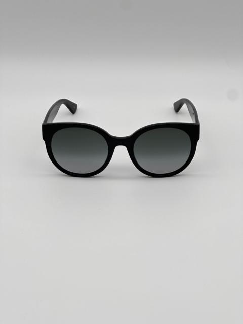 GUCCI BRAND NEW GUCCI GG0035SN 001 Black/Grey Women Sunglasses