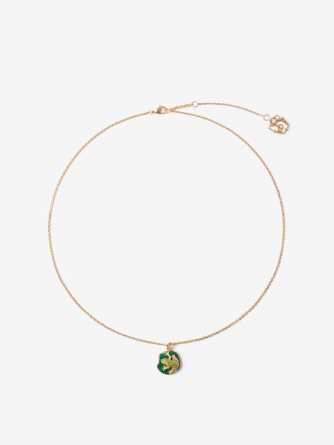 Burberry Frog Charm Necklace