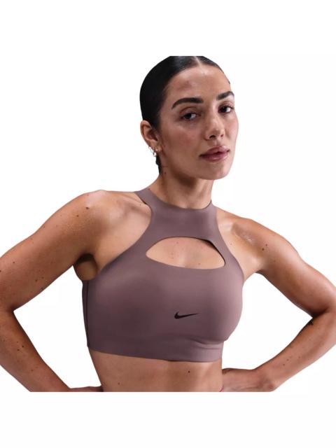 Nike Women's Universa Medium-Support Padded Sports Bra -Tattoo Purple