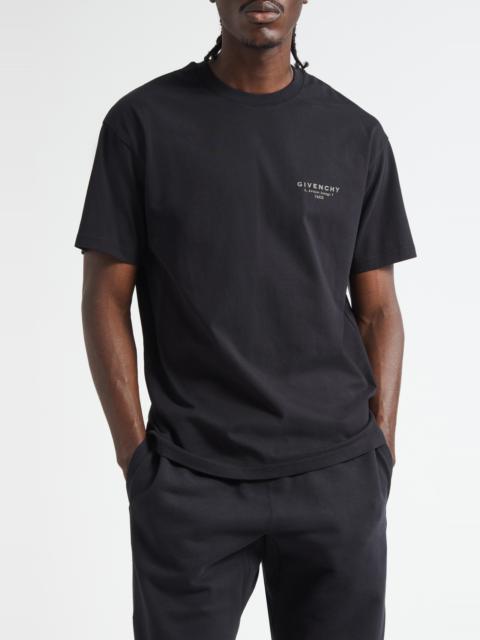 Givenchy Givenchy Regular Fit Logo T-Shirt in Black at Nordstrom