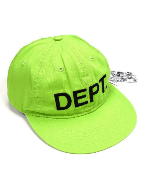 GALLERY DEPT. Gallery Dept. DEPT Logo Embroidered Hat Lime Green