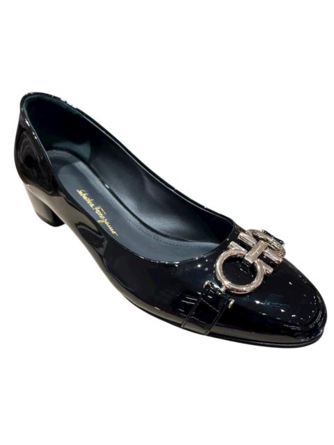 FERRAGAMO Ferragamo Logo Patent Garda Pumps
