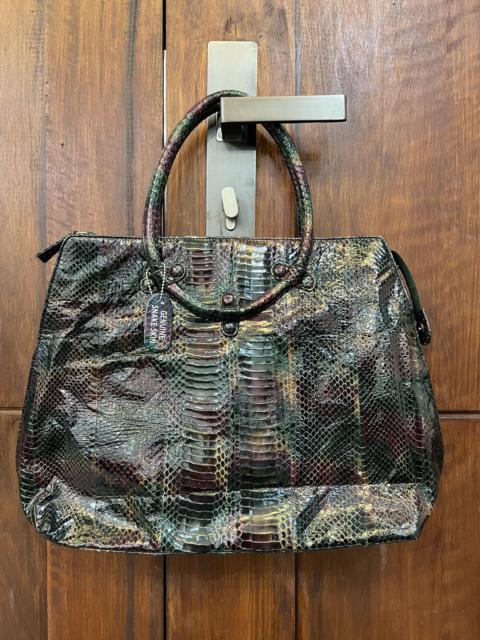 Other Designers Genuine Snake Skin Shoulder Bag