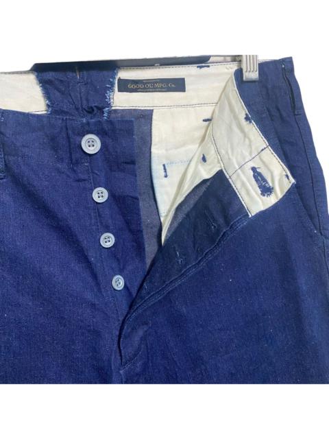 Other Designers Freewheelers - Good OL MFG.Co Indigo Denim Trouser