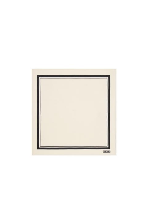 TOM FORD TONAL FRAME POCKET SQUARE